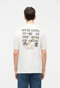 Футболка с принтом слогана Timberland, White