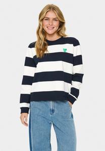 Толстовка Saint Tropez MAJSASZ, Nightsky Ice Block Stripe/Black