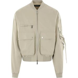 DSQUARED 2 Куртка-бомбер DSQUARED2 в стиле 80-х, Beige