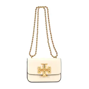 TORY BURCH Элеонор Смолл Сумка через плечо трансформер Новая кремовая