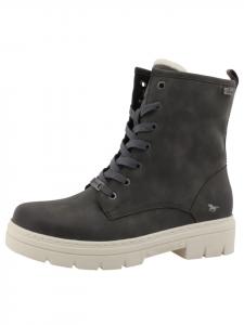 серые ботильоны Mustang