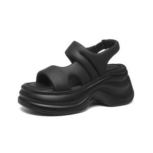 Пляжные сандалии женские Golden Silk Rabbit, Black