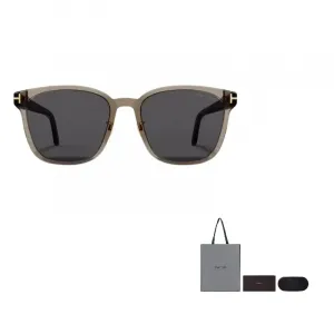 TOM FORD Унисекс квадратные солнцезащитные очки из металла и сплава разноцветные, Olive Green