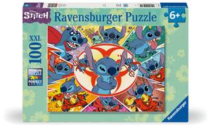 2D пазл для детей: Disney Stitch 100 деталей Ravensburger