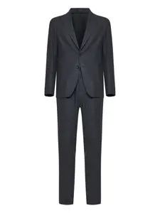 Костюм с пиком лацканов и кулиской Tagliatore, серый
