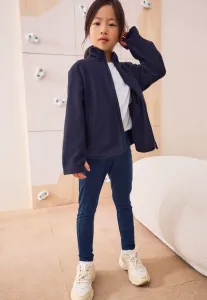 Куртка из флиса стандартного кроя на молнии с карманами Next, Navy Blue