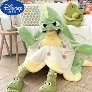 Disney Плед Dinosaur Blanket, однотонный, размер универсальный