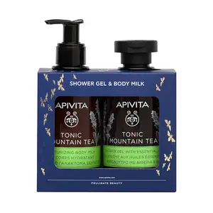 Восстанавливающий уход за телом Tonic Mountain Tea Apivita, 1 UD