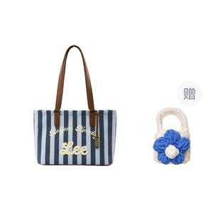 Lee Тканевая женская сумка через плечо, Blue and White Stripes (Gift Limited Edition)