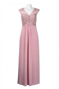 Платье А-силуэта с рукавами-крылышками и декором цвета орхидеи Suewong, цвет orchid