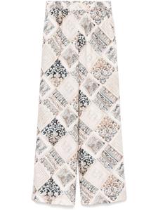 Eleventy льняные брюки, нейтральный