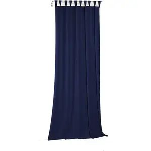 Штора Newbury с петлями, 1 шт., по размеру Wirth, Nachtblau