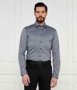 Рубашка c-roan-kent-c1-243 Slim fit Boss, синий