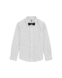 Рубашка на пуговицах классического кроя WE Fashion, белый