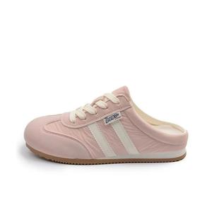 Резиновая подошва тихая устойчивая к истиранию закрытый носок тапочки women's VICTORIA&VERA, розовый