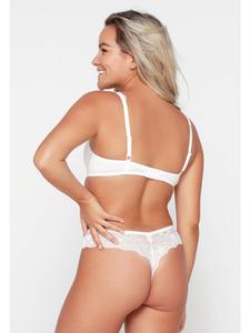 Бюстгальтер на косточках Linga Dore, цвет schwarz/elfenbein