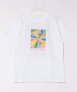 Футболка, крой оверсайз Sunny branch, белый