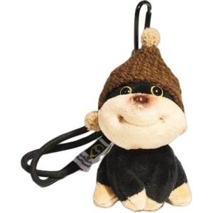 Очаровательная милая плюшевая кукла в виде щенка-пчелы премиум-класса, подвеска, высота 13см Love of wormwood, Dark Coffee Hats & Caps-Bee Dog