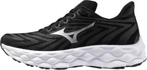 MIZUNO Женские беговые кроссовки Wave Sky 8 в черно-серебристом цвете