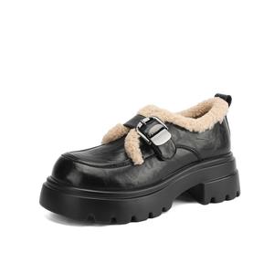 DAPHNE Лоферы женские черные