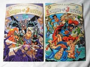 League of Justice #1 & 2 (JLA) (DC Comics)