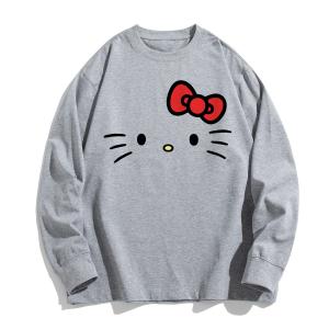 Футболка Hello Kitty SS25 Unisex Sanrio, серый