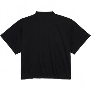 Футболка унисекс черная Balenciaga, черный