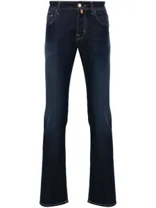 Узкие джинсы Bard средней посадки JACOB COHEN, синий