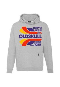 Толстовка Oldskull Retro Tokyopolis, серый