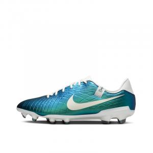 Nike Туфли Tiempo Emerald Legend 10 Academy FG/MG в цвете темный атомный бирюзовый парус — павлиний синий, цвет Peacock Blue