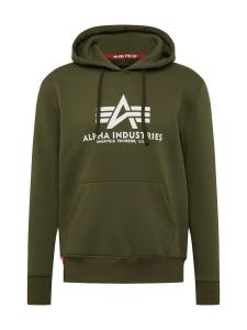 Толстовка Alpha Industries, оливковый