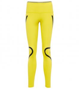 Леггинсы TruePace с высокой талией Adidas by Stella McCartney, Shock Yellow