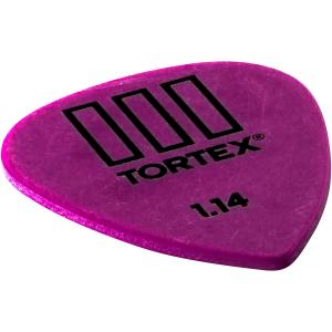 Медиаторы Dunlop Tortex T3, 12 шт. в упаковке, 1,14 мм