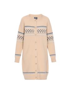 DreiMaster Женский кардиган песочного цвета