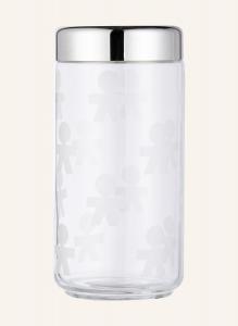 Ящик для хранения Alessi GIROTONDO, высота 21,5 см, серебряный