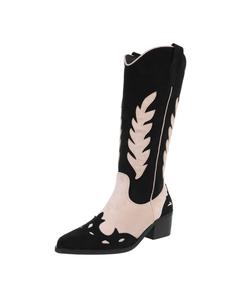 Сапоги Ital-Design High Heel, цвет Schwarz und Beige