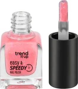 Лак для ногтей trend !t up Nagellack Easy & Speedy Nail Polish 195 Pink, 6 ml