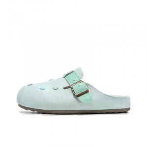 PIPI PURPLE Женские бесшумные закрытые тапочки голубые, цвет Cyan