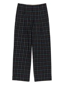 Клетчатые брюки со складками Bimba Y Lola, синий