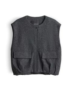 OPUS Жилет в крапинку черный