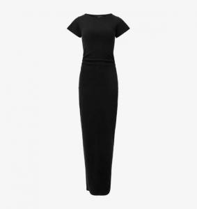 Платье-Макси Katarina облегающего кроя из органического хлопка стретч Allsaints, черный