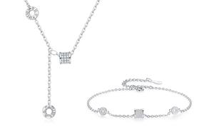 TRUE ME Женское ожерелье из серебра 999 пробы