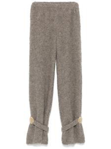 Giuseppe Di Morabito брюки с ракушками, серый