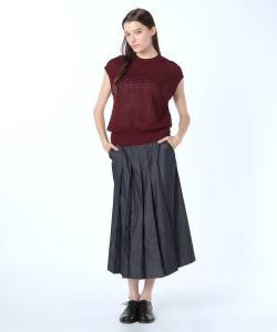 Вязаный жилет из ткани Понте