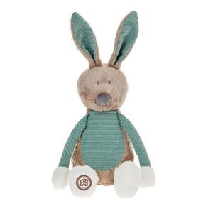Beppe, Кролик-талисман Энцо, бежевый и мятный, 20 см