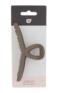 Зажим для волос Life Slim Brązowy Mat, 1 шт