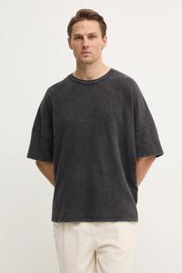 Хлопковая футболка American Vintage, черный