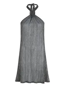 Пляжное платье с эффектом металлик Karl Lagerfeld, черный