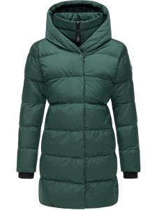 Ragwear Зимнее пальто 'Niara' в изумрудном цвете