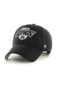 Хлопковая бейсболка 47 бренда NHL LA Kings 47 Brand, черный